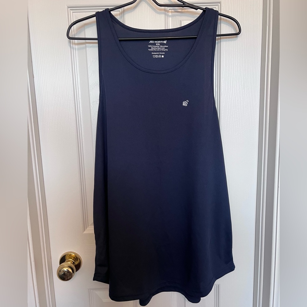 Jed North Navy Blue Men's Tank Top